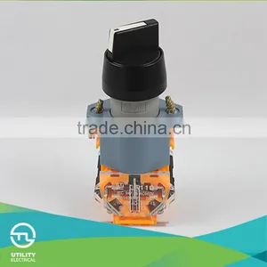 Short Handle Turn Button Switch Self-locking Self-reset 24V to 660V IP65 thumbnail-1