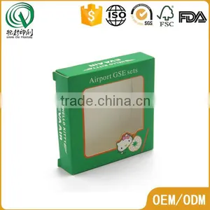 Green Full Color Printing Cute Small PVC Window Clothes Storage Box Baby Clothes Packaging Box Supplier's Choice thumbnail-6