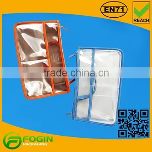 on Sale Fashion Pvc Transparent Cosmetic Pouch thumbnail-4