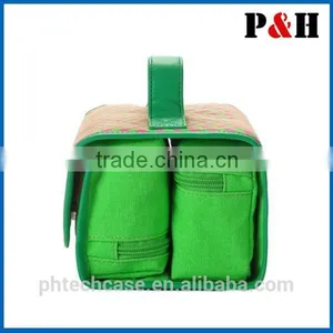 New Arrival Wholesale Zipper Nylon Toiletry Women Makeup Brush Bag thumbnail-1