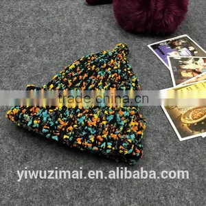South Korea Knitted Candy Color Pointed Cap Warm Thickening Couples Hat thumbnail-3