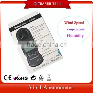 2016 Digital Anemometer Wind Speed Meter With Temperature and Humidity thumbnail-3