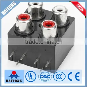 Hidden Plug 4holes and 6pin av Socket With Screened thumbnail-1