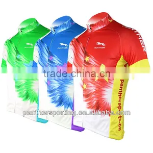 Lycra Fabric Shorts Sleeve Custom Fixed Bike Wear thumbnail-1