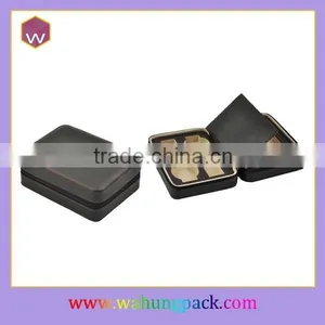 Custom Black Color Mens Leather Watch Box (WH-1740JL) thumbnail-5