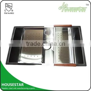 China Manufacture New Style Housestar Kitchen Sink Factory Price Stainless Steel Colander Made in China Sink Colander thumbnail-1