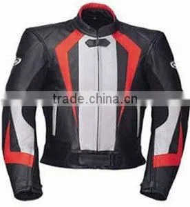 DL-1201 Leather Racing Jacket , Leather Garments , Daytona Leather Wears thumbnail-1