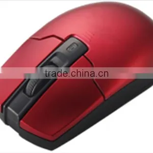 Cool Design Colorful Red 2.4G Wireless Optical Mouse thumbnail-1
