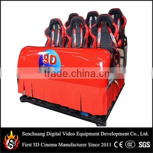 High Quality Racing Motion Simulator for 9D Cinema thumbnail-1