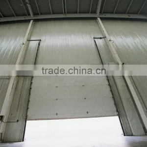 Vertical Lifting Sectional Industial Automatic Overhead Garage Door thumbnail-3