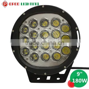 Top New High Power 180W Led Driving Light, 4x4 ATV UTV 9" 180W Led Driving Light thumbnail-2