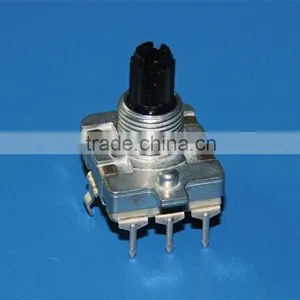 HW-16E 16mm Rotary Encoder and Rotary Encoder With Flat Shaft Electric 12&24 Detents Rotary Encoder thumbnail-1