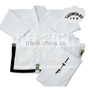 Hot Sale ITF Cotton Taekwondo Uniform thumbnail-1
