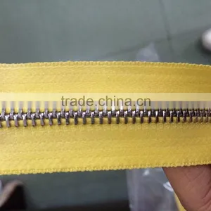 Original Manufacturer Sale Gold Color Fancy Metal Zipper thumbnail-2