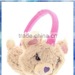 Kids Faux Fur Earmuffs/fashion Cute Earmuffs for Girl/thermal Earmuffs thumbnail-2