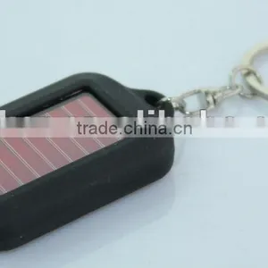 3 LED Solar Keychain Mini Flashlight thumbnail-1