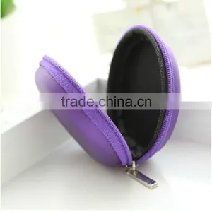 Bulk EVA Earphone Carrying Case,Zipper Headphone/Earbud Storage Box Quality Choice thumbnail-2