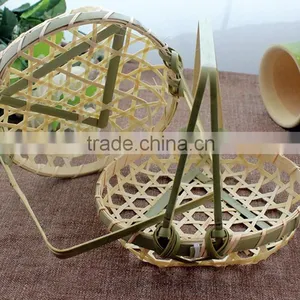 Bamboo Woven Mini Hanging Basket thumbnail-1