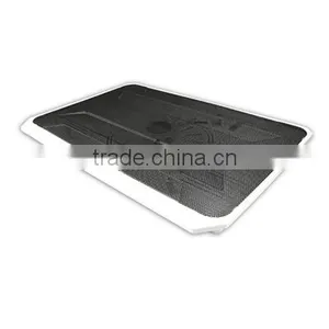Alseye HA201 Manufacturer Mini Laptop Cooler Pad USB Cooling Pad 2 Fans for Notebook Supplier's Choice thumbnail-2