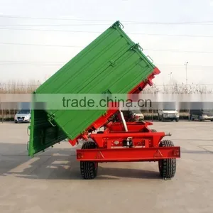 Europe Type 7CX-5T 5 Ton 3-way Tipping Farm Trailer With CE Certificate thumbnail-1