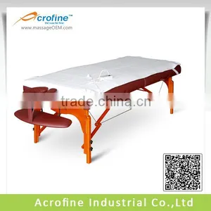 Acrofine Reiki Wooden Portable Massage Table Beauty Salon Wooden Massage Bed thumbnail-1