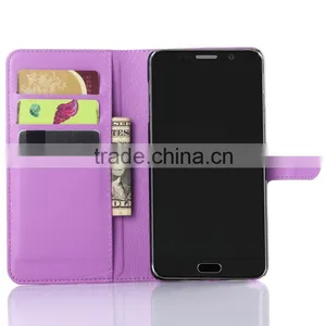 Wholesale Folio Stand Case for Samsung GALAXY Note 5 PU Leather Flip Cover With Wallet thumbnail-3