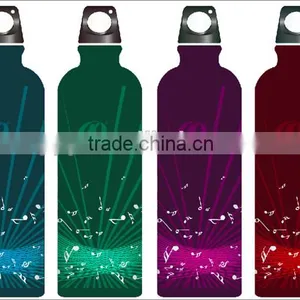 New Fashional Stainless Steel Double Wall Vacuum Insulated Wood Grain Water Transfer Water Bottle Sports Bottle thumbnail-2