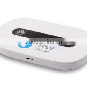HUAWEI E5220 White Mobile WiFi 3G HSPA 21Mbps Wireless Hotspot Modem Wifi Router thumbnail-1