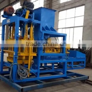 Semi or Automatic Operation QT4-25 Concrete Block Making Machine Huarun Tianyuan Factory thumbnail-2