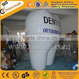 Customized Inflatable Tooth Helium Balloon for Advertising F2061 thumbnail-2