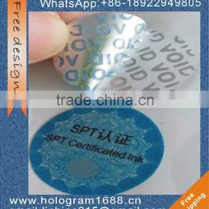 VOID Warranty Tamper Evident Hologram Silver Void Hologram Sticker thumbnail-3