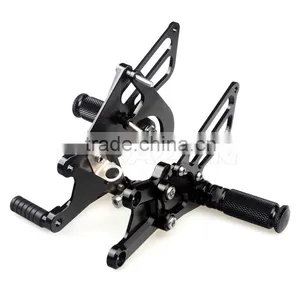 CNC Alloy Aluminum Adjustable Motorcycle Rearsets Rear Set For Honda CBR600RR CBR1000RR CBR900RR thumbnail-4