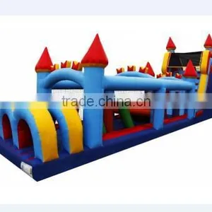 3.5mWx20mLx6mH Giant Inflatable Obstacle Course Outdoor Inflatable Games for Adult thumbnail-1