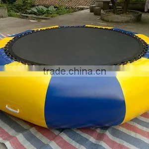Commercial Inflatable Water Trampoline Floating on Water Inflatable Games thumbnail-1