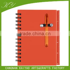 Customized pp Cover Spiral Notebook With Sticky Notes for Promotion thumbnail-4