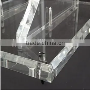 Floor-standing Clear Modern Design Acrylic Podium for Church thumbnail-4