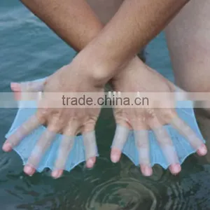 High Quality Silicone Swimming Hand Webbed , Swimming Hand Flippers , Silicone Water Gear Paddles thumbnail-4