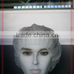 Disposable White Non Woven Mop Cap With CE ISO Approved thumbnail-1