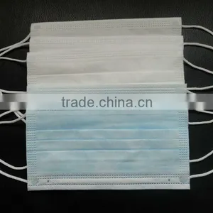 Non-woven Disposable Anti-dust Plastic Face Mask thumbnail-1