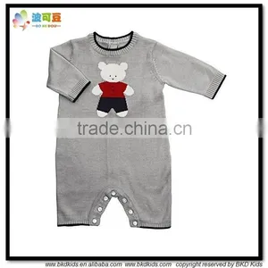 BKD 2015 New Arrival Newborn Baby Knitted Rompers thumbnail-1