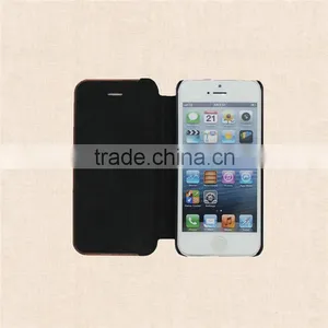2016 New Model PC and Wood and Leather Phone Case for Iphone 5/5S/6/6 Plus thumbnail-5
