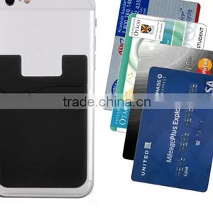 Wholesale Silicone 3m Cell Phone Back Sticker Card Holder thumbnail-1