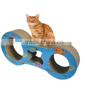 CNC Oscillating Knife Cat Card Board Cutting Machine thumbnail-2