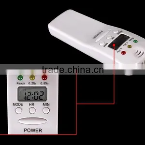 LED Digital Alcohol Tester With Clock thumbnail-2