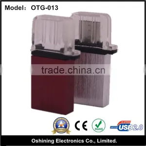 USB 2.0 Interface Type Pendrive and 8-16G,64GB, 32GB,8GB,16GB Capacity Otg Usb Flash Drive (otg-09) thumbnail-4