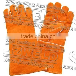 Cow Split Leather Welding Gloves thumbnail-1