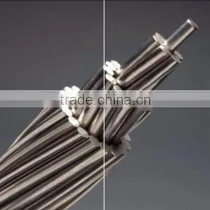 Overhead Aluminum ACSR Bunting Bare Conductor thumbnail-1