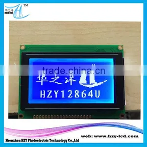 9.3CM Graphic 64x128 LCM in 12864 LCD Modules thumbnail-1