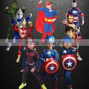 2016 Children Play Cosplay Uniform Halloween Anime Clothing Cos Costumes Thor Muscle Performance Clothing Manufacturers thumbnail-1