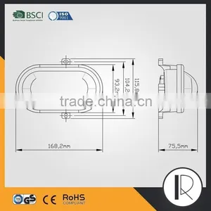 Wholesale Elevator Plastic Modern Waterproof Led Kitchen Bathroom Ceiling Light Fixtures China,cheap Led Ceiling Lamp thumbnail-5